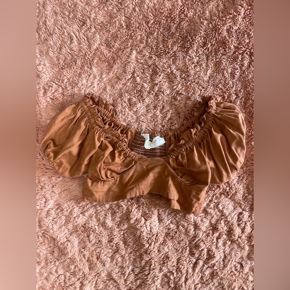 Jen’s Pirate Booty Terracotta Crop Top
